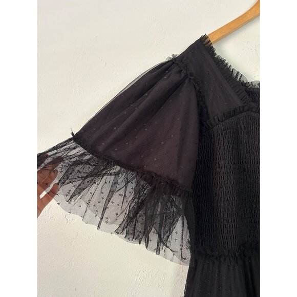 Jessakae Women's Sz 2X Black Senna Tulle Dress - Picture 4 of 14